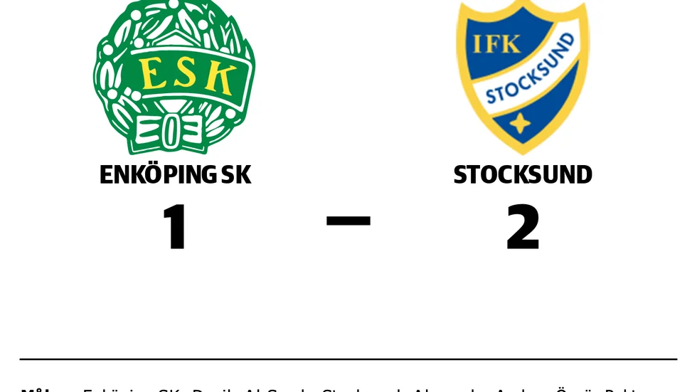 Enköping SK förlorade mot Stocksund