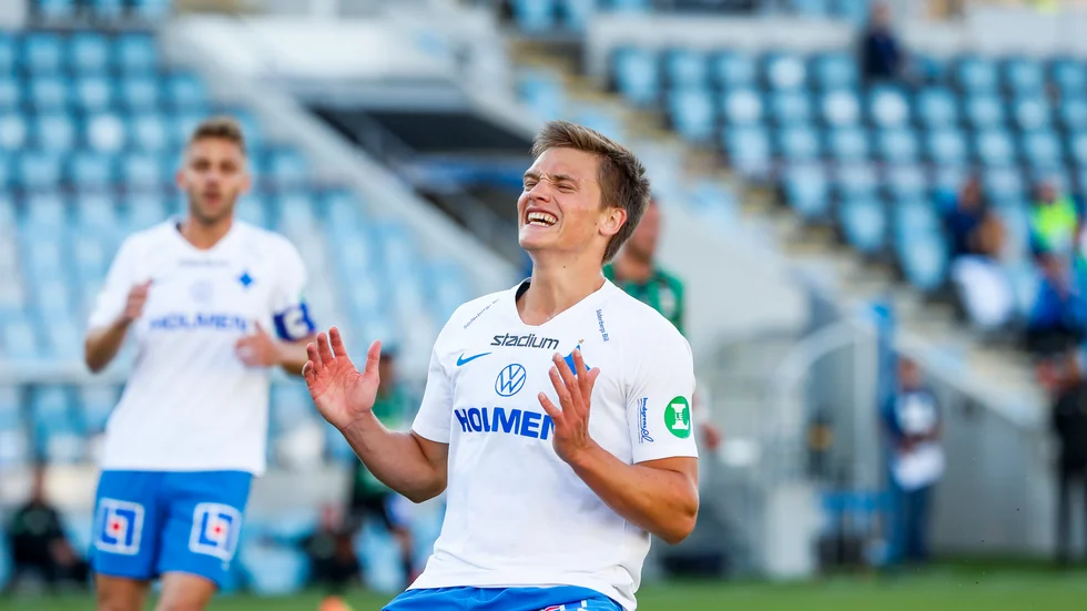 Rasmus Lauritsen lämnar IFK Norrköping för spel i Dinamo Zagreb. Arkivbild.
