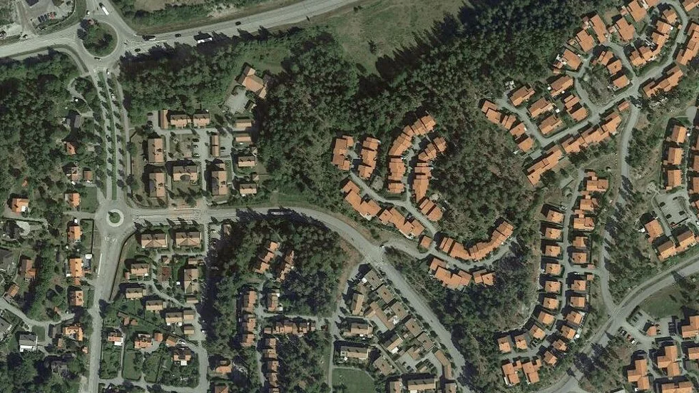 Området kring Enbacksvägen 9