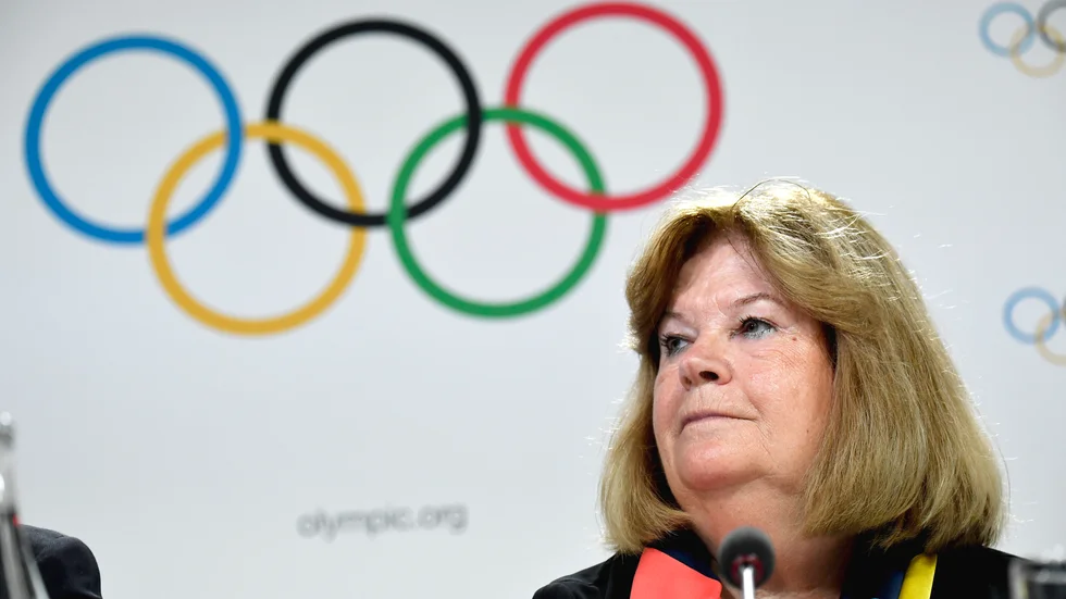 SOK:s generalsekreterare Gunilla Lindberg är övertygad om att OS i Tokyo kommer att bli av nästa år. Arkivbild.