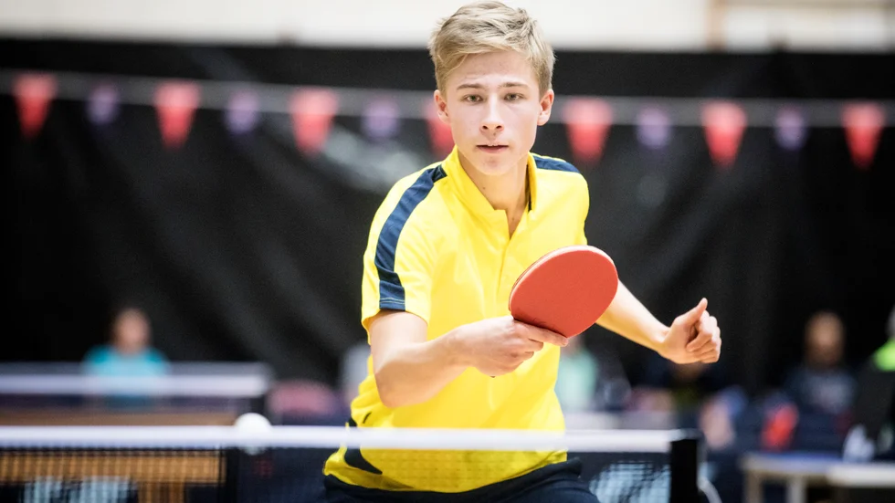  Max Hedbom är glad att vara igång och spela matcher igen. I helgen spelade han kval till ungdoms-EM. 