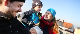 Familjen ökar befolkningen två år på raken
