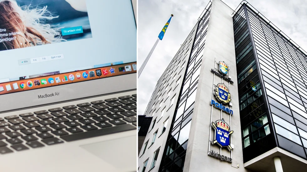 Den anställde stal dator och mobiler från polishuset i Uppsala. 