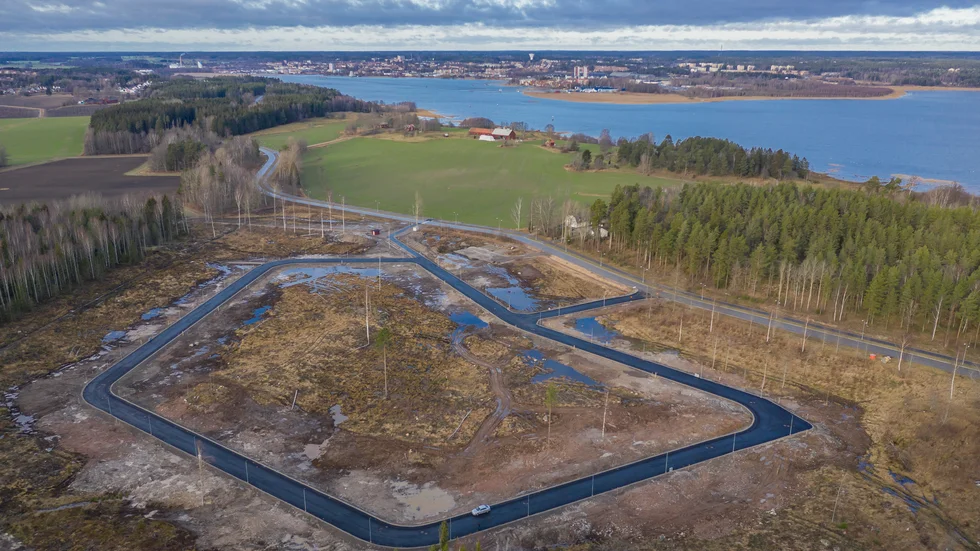 Gatorna är dragna sedan en tid tillbaka. Nu ska området vid Örstigsnäs fyllas med 49 nya bostäder.