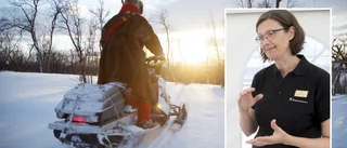 Snöskoter på villagator ger upprörda känslor
