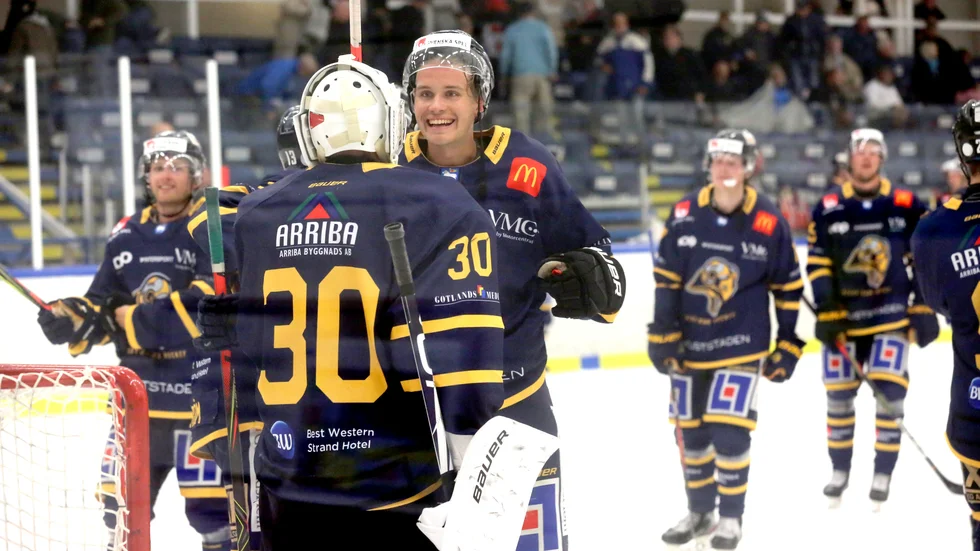 Visby Roma var glödheta på söndagen och vann mot Mariestad med 6-0.