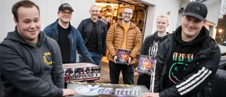 Ungdomarnas gåva till Forssjöborna: Ett riktigt stort nyårsfyrverkeri