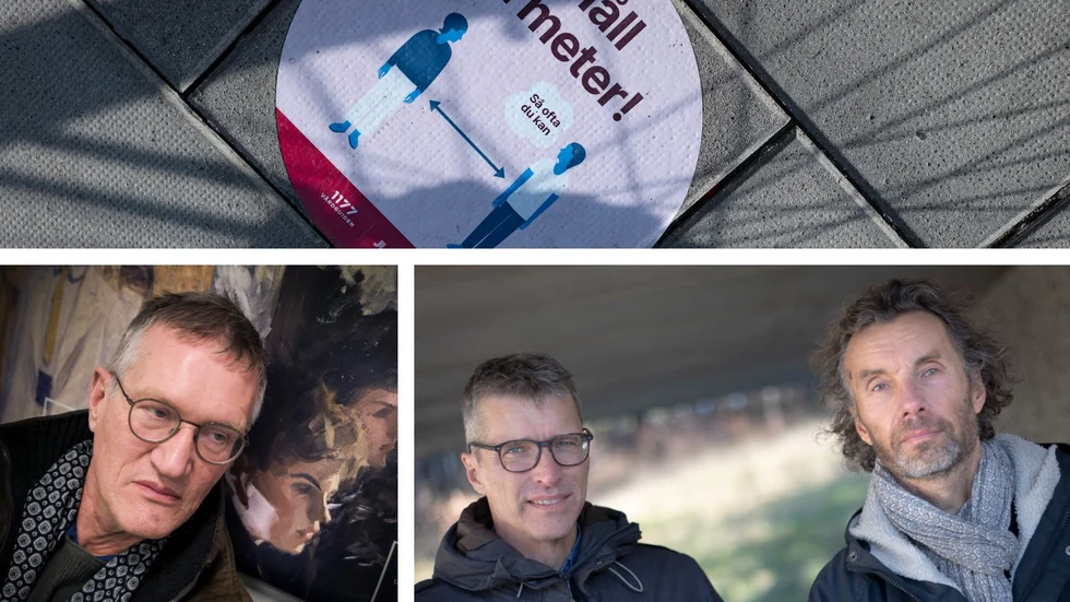 Anders Tegnell och professorerna Fredrik Gustafsson och Toomas Timpka är överens om bristerna med den brittiska modell som många länder använt i sin  smittbekämpning.