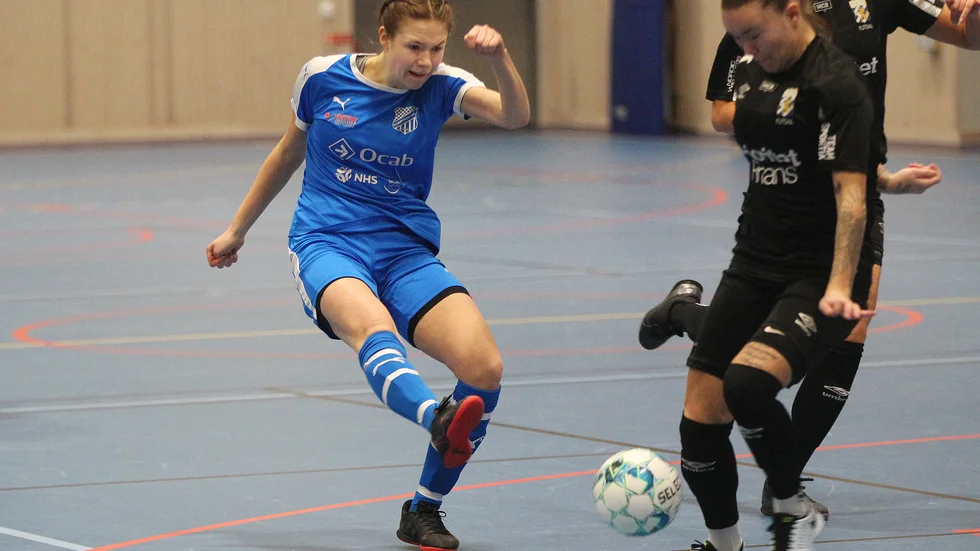 Tilda Björkdahl satte det ena av Svärtinges mål. 