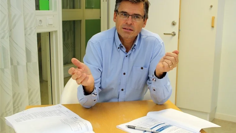 Hultsfreds kommunalråd Lars Rosander.