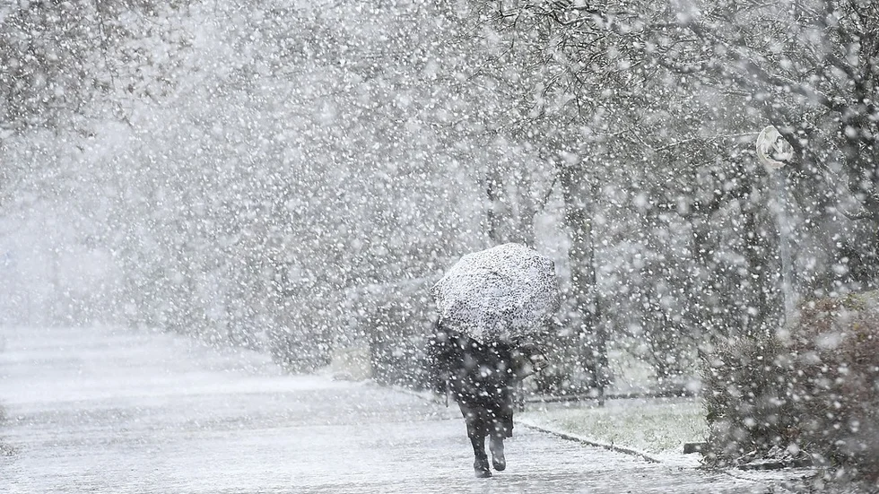 Genrebild/snöfall.