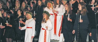 Anna korades till Västerviks lucia