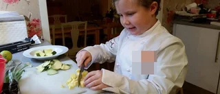 Nioårig Uppsalabo lagar mat i teve