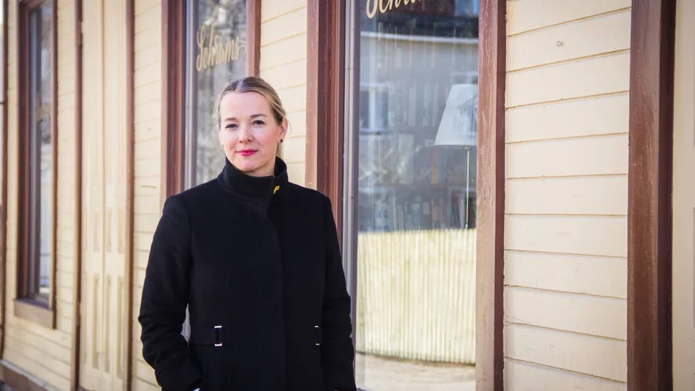 Diana Janse, nyvald ordförande i Östhammarsmoderaterna, bor sedan ett år tillbaka i Östhammar.