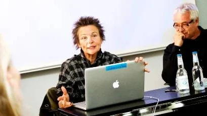 Laurie Andersson besökte konserthuset.