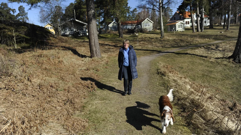 Ann-Marie Stenhammar bor i Källvik utanför Loftahammar. I helgen deltar hon i Klimatriksdagen digitalt.