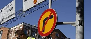 Inget kaos när Strandbodgatan stängdes av