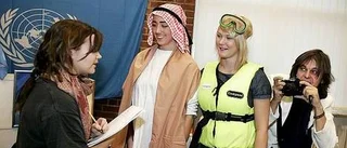 FN-möte på låtsas i Uppsala