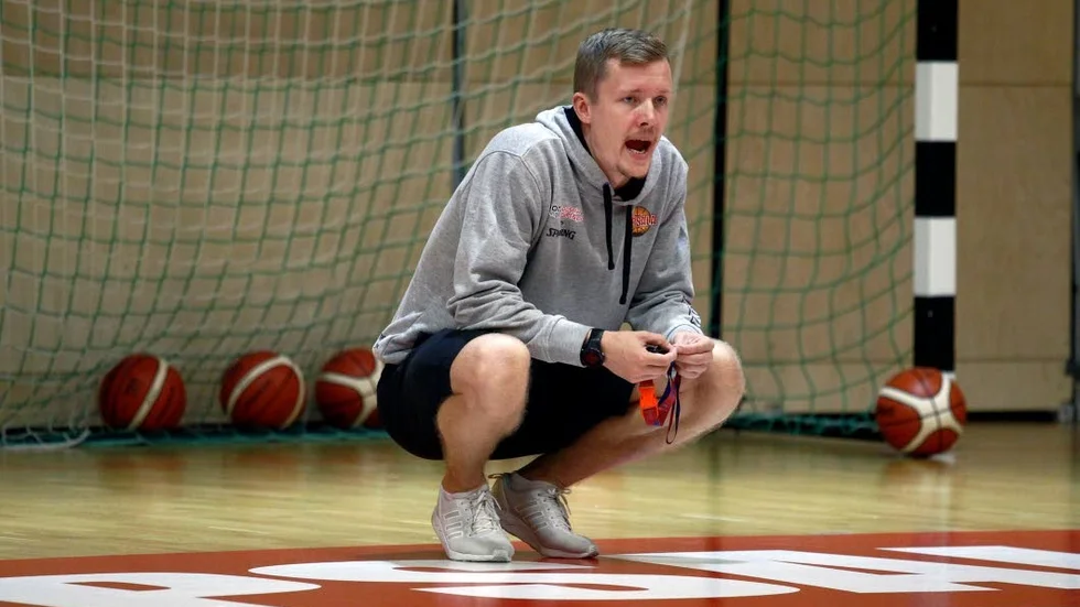 Janne Hänninen, coach i Uppsala Basket.