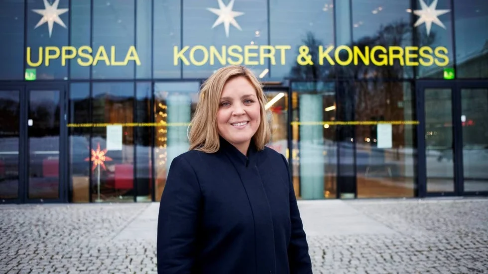 Anna Lindström arbetar med att sprida information om modern sponsring till idrotts- och kulturarrangörer, företag med flera.