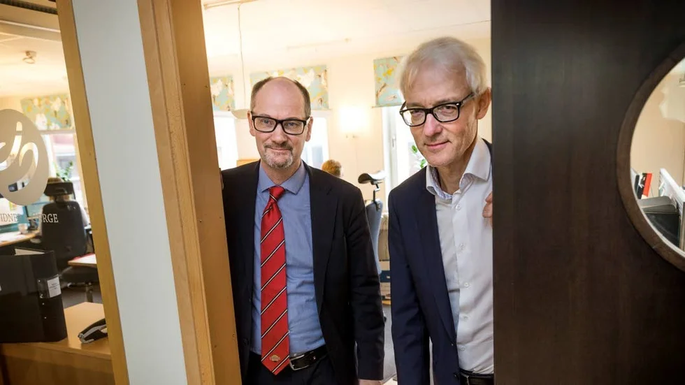 Adam Gerge och Henrik Didner.