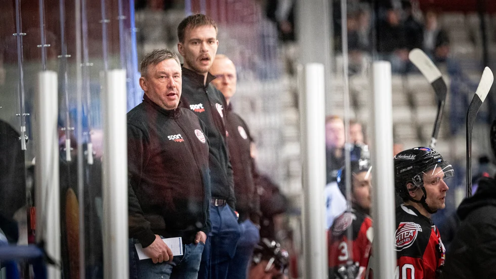 Daniel Rankvist tyckte att Piteå Hockey gjorde två bra kvartsfinalmatcher mot Kalix. "Men tyvärr räckte vi inte till", konstaterar han. (Arkivbild)