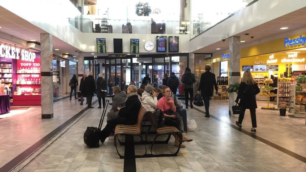 Resecentrum i Uppsala.