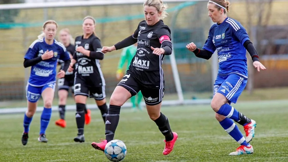 Tillbaka. Mikaela Pettersson en viktig kugge som slet hårt.