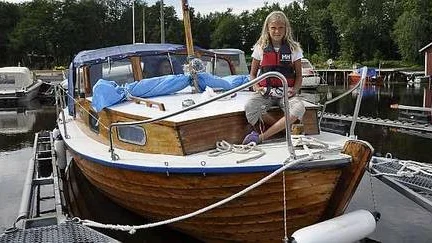 Alina Rybergs familj hade turen att få en båtplats i  Karlholm när de skaffade sin senaste båt förra sommaren.