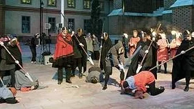 Domkyrkospelet hade sitt genrep på torsdagskvällen.