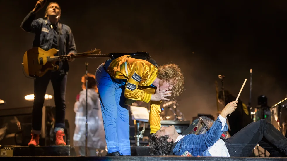 Arcade Fire på festivalen Way Out West 2018. Arkivbild.