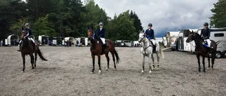 Lovande ryttare vann hopptävling