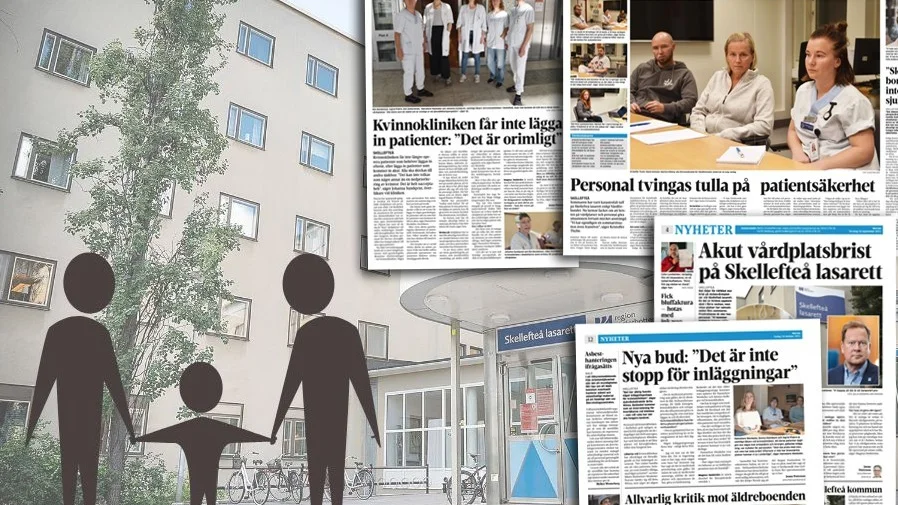 Över hundra läkare vid Skellefteå lasarett har gått samman i ett upprop: ”Skellefteå som stad expanderar och sjukvården hinner inte med”, skriver de och pekar på flera brister. 