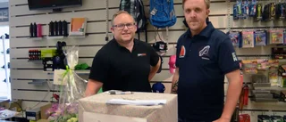 Han tar över sportbutiken i Gamleby