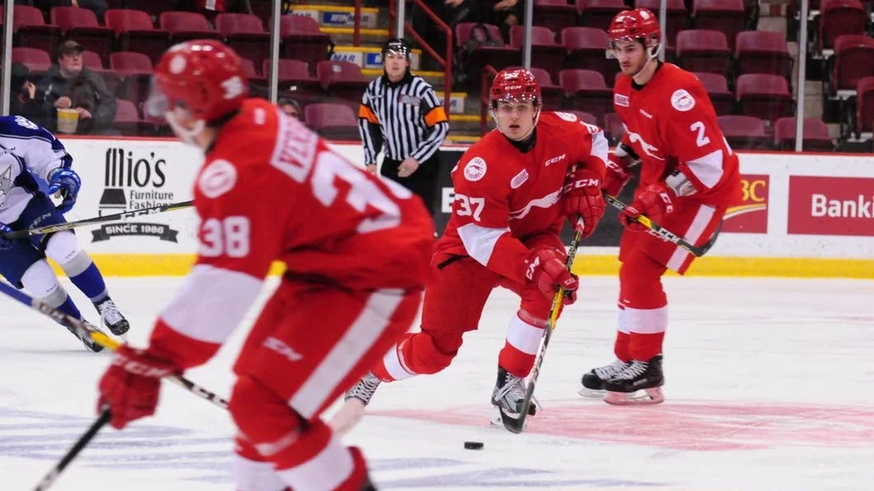 Gustav Bouramman, Sault Ste. Marie Greyhounds.