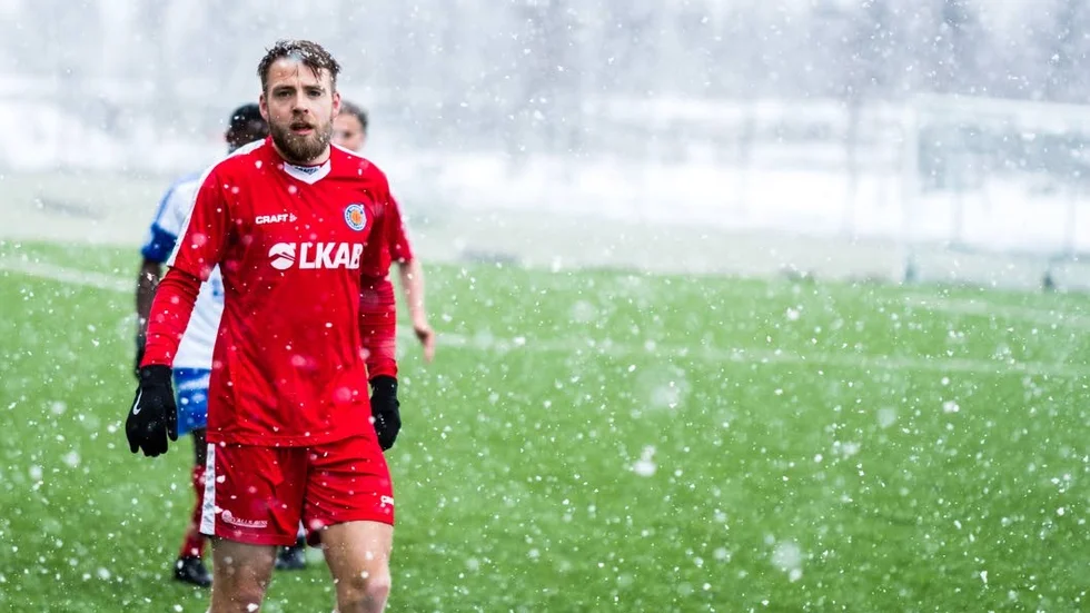 Fredrik Ahlander, Kiruna FF, ser fram emot mötet med Luleå SK i den andra omgången av division 3. Bägge lagen kommer med vinster i bagaget från premiären.