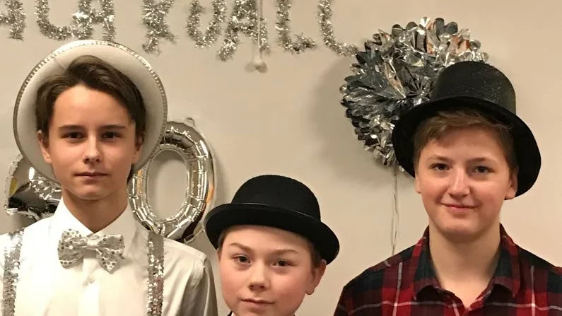 Isak Bergdahl , Anton Nilsson och David Karlsson.