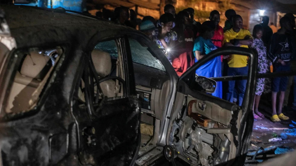 Minst åtta personer dödades vid explosionen.