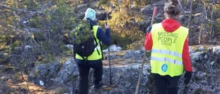 Skallgångskedja efter försvunnen man