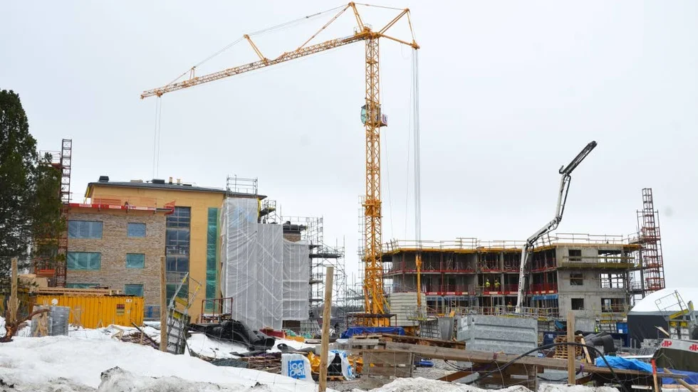 Arbetet pågår.