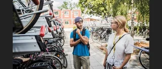 Han belönas för sitt cykeltips
