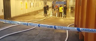 Kommunen valde ta tag i översvämningen