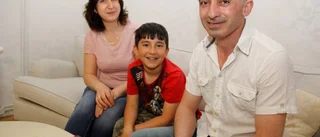 Glädjebeskedet: Familjen får stanna i Sverige