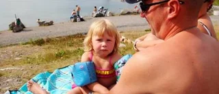 Hålet i berget blev badparadis