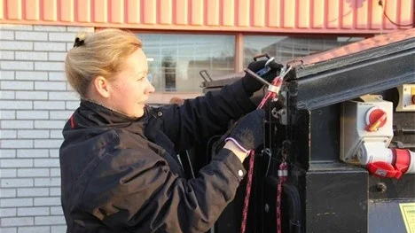 Carina Hermansson, föreståndare på Hemköp i Tierp.