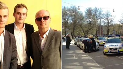 Markus, Mikael och Johan Segerström.