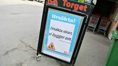 Förändringar pågår vid affären i Skärplinge.
