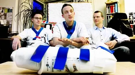 ortopederna Richard Marsell, Anders Westermark och ingenjören Andreas Lundin