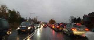 Avfart från E 4 kan skapa krockar