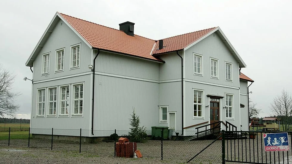 Lokalen. På bottenvåningen i det före detta församlingshemmet i Sparrsätra ska förskolan husera.